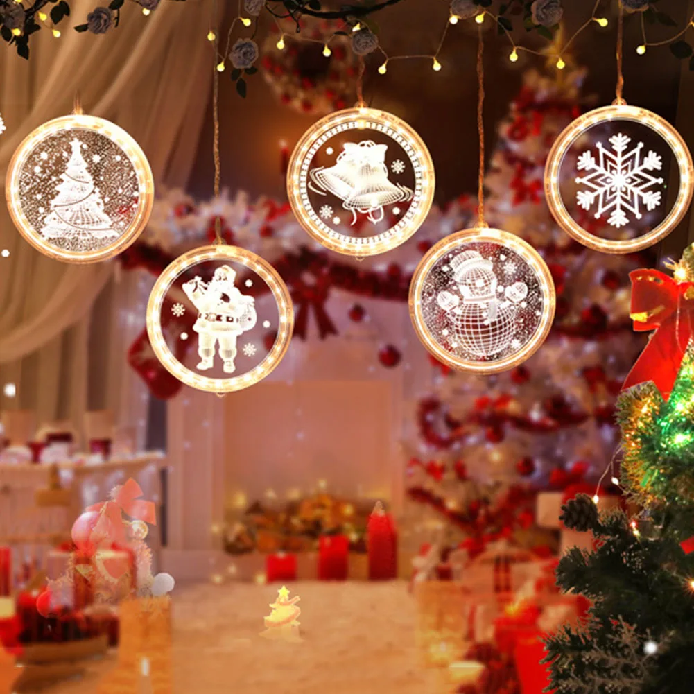 Led String Lamp Single 3d Hanging Lamp Home Decor Modeling Holiday Layout Window Christmas Light For Living Room Indoor Lighting
Led String Lamp Single 3d Hanging Lamp Home Decor Modeling Holiday Layout Window Christmas Light For Living Room Indoor Lighting
