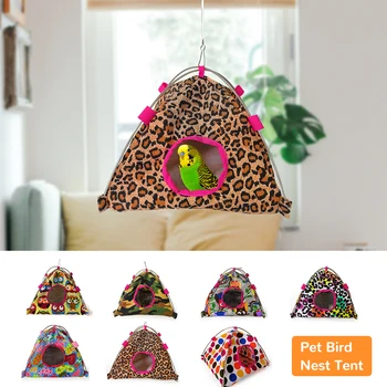 2020 Pet Bird Nest Tent Birds Parrots Hanging Bed House Small Pets Sleeping Bag Parrot Hamster Hammock Cage Hut
2020 Pet Bird Nest Tent Birds Parrots Hanging Bed House Small Pets Sleeping Bag Parrot Hamster Hammock Cage Hut