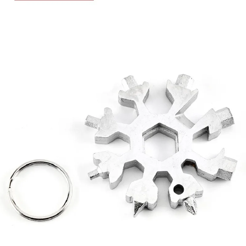 12-In-1 Tool Card Combination Multifunctional Snowflake Screwdriver Portable Essential Wrench Mountaineering Adventure
12-In-1 Tool Card Combination Multifunctional Snowflake Screwdriver Portable Essential Wrench Mountaineering Adventure