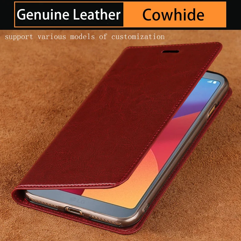 Кожаный чехол для телефона LG G6 G7 G8s ThinQ G3 G4 G5 V10 V20 V30 V40 V50 Thinq lg Q6 Q7 Q8 K4 K8 2017 K10 K11 2018