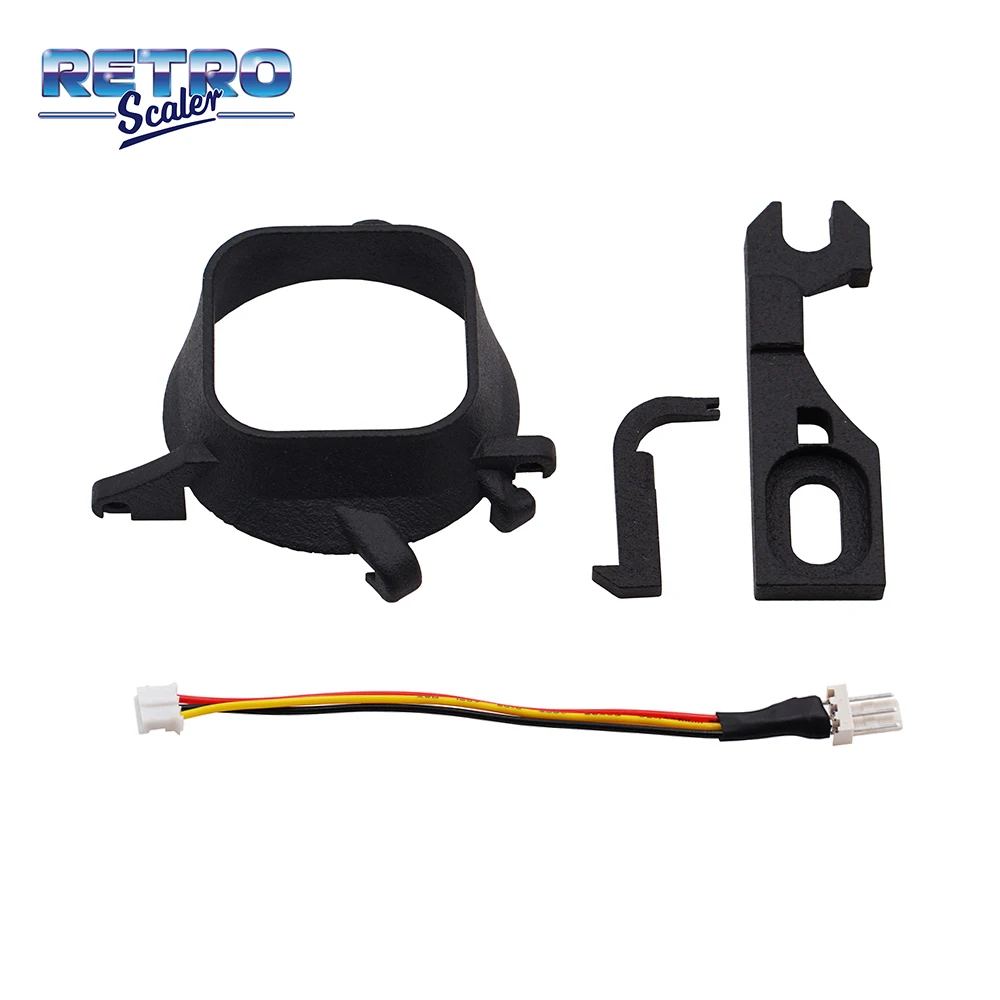 RetroScaler Black 3D Print Mount Kit and Mini Fan Radiator Suit for Dreamcast DC Console
RetroScaler Black 3D Print Mount Kit and Mini Fan Radiator Suit for Dreamcast DC Console