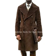 1Pcs Jacket Dark Brown Men’s Suits Thick Winter Corduroy Business Blazer Wedding Marriage Evening Party Wear Only One Coat 
1Pcs Jacket Dark Brown Men’s Suits Thick Winter Corduroy Business Blazer Wedding Marriage Evening Party Wear Only One Coat
