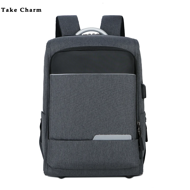 15.6-inch Multi-function Oxford Cloth Backpack Men Pull Rod Design Reflective Strip Business Backpack
15.6-inch Multi-function Oxford Cloth Backpack Men Pull Rod Design Reflective Strip Business Backpack