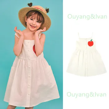 2020 Summer Korean Version of The New Explosion Models Girls Playful Cute Strawberry Suspenders Children Skirt 
2020 Summer Korean Version of The New Explosion Models Girls Playful Cute Strawberry Suspenders Children Skirt