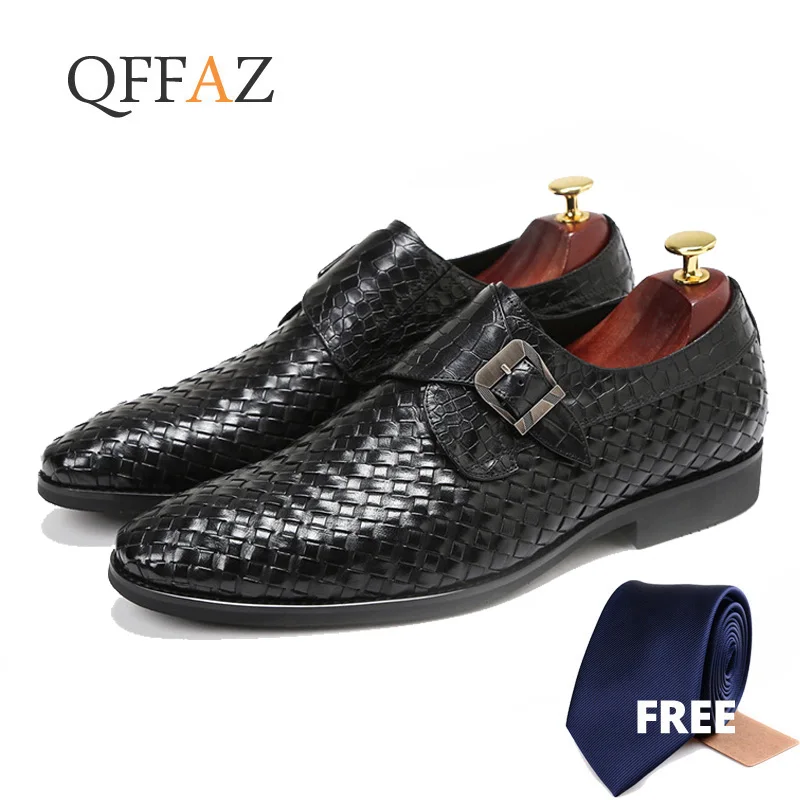 QFFAZ Spring Autumn Stylish Men Loafers Genuine Leather Print Hand Painted Monk Strap Men's Dress Shoes Wedding Party
QFFAZ Spring Autumn Stylish Men Loafers Genuine Leather Print Hand Painted Monk Strap Men's Dress Shoes Wedding Party