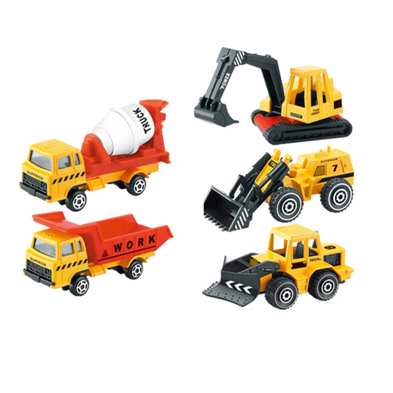 5Pcs/set 1:72 Metal Engineering Truck Series Model Diecasts & Vehicles Simulation Excavator Car Toy Birthday Gift for Boys F2037
5Pcs/set 1:72 Metal Engineering Truck Series Model Diecasts & Vehicles Simulation Excavator Car Toy Birthday Gift for Boys F2037
