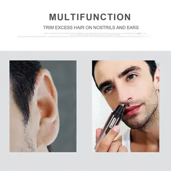 Electric Multifunctional Nose Trimmer Nose Hair Cut Clipper Eyebrow Trimer Safe Lasting Face Care Tool Kit For Men Women Beauty
Electric Multifunctional Nose Trimmer Nose Hair Cut Clipper Eyebrow Trimer Safe Lasting Face Care Tool Kit For Men Women Beauty