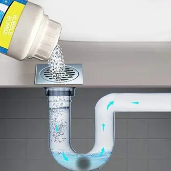 Strong Pipeline Dredging Agent White Powder Kitchen Bathroom Deodorant Powerful Quick Cleaning Sink Drain Toilet Pipe Sewer
Strong Pipeline Dredging Agent White Powder Kitchen Bathroom Deodorant Powerful Quick Cleaning Sink Drain Toilet Pipe Sewer