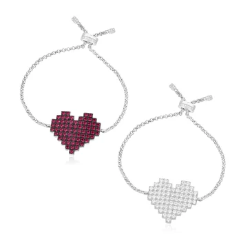 2020 new high-quality 925 silver original 1:1: double heart adjustable lip bracelet with Monac ladies luxury jewelry gift
2020 new high-quality 925 silver original 1:1: double heart adjustable lip bracelet with Monac ladies luxury jewelry gift