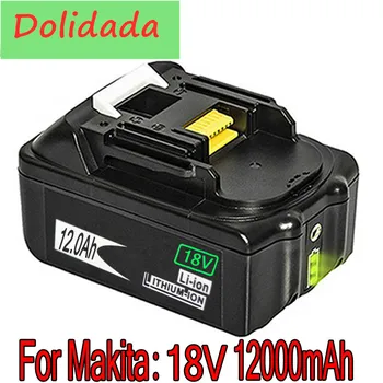 18V 12000mAh 12.0Ah RechargeableFor Makita Power Tools Battery with LED Li-ion Replacement LXT BL1860B BL1860 BL1850 &8.8&10.8Ah
18V 12000mAh 12.0Ah RechargeableFor Makita Power Tools Battery with LED Li-ion Replacement LXT BL1860B BL1860 BL1850 &8.8&10.8Ah