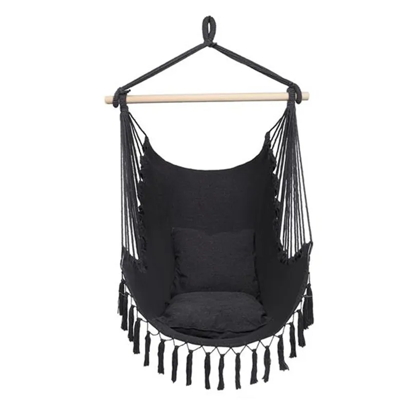 Hammock Well-equipped Pillow Tassel Hanging Chair High Strength Assembled Hanging Seat Cacolet Tassel Hanging Chair
Hammock Well-equipped Pillow Tassel Hanging Chair High Strength Assembled Hanging Seat Cacolet Tassel Hanging Chair