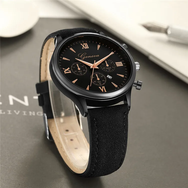 Geneva New Style 648 Belt Watch MEN'S Watch Fashion Cheap Watch Hot Selling Cheap Watch
Geneva New Style 648 Belt Watch MEN'S Watch Fashion Cheap Watch Hot Selling Cheap Watch