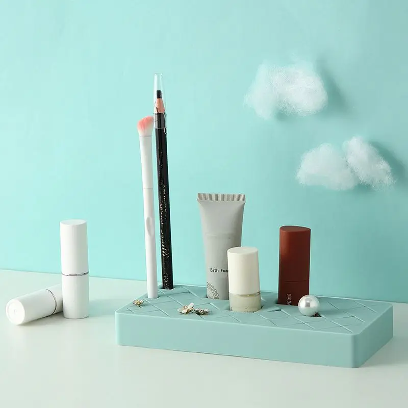 G Women Fashion Silicone Lipstick Storage Cosmetic Display Box Desktop Eyebrow Pencil Storage Box
G Women Fashion Silicone Lipstick Storage Cosmetic Display Box Desktop Eyebrow Pencil Storage Box