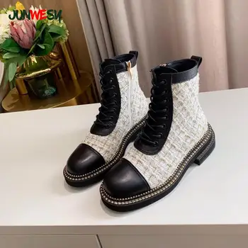 2020 spring and autumn catwalk new luxury brand C ladies real leather designer lace-up casual women's high boots
2020 spring and autumn catwalk new luxury brand C ladies real leather designer lace-up casual women's high boots