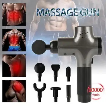 High quality Massage Gun Deep Muscle Massager Muscle Pain Body Neck Massage Exercising Relaxation Slimming Shaping Pain Relief
High quality Massage Gun Deep Muscle Massager Muscle Pain Body Neck Massage Exercising Relaxation Slimming Shaping Pain Relief