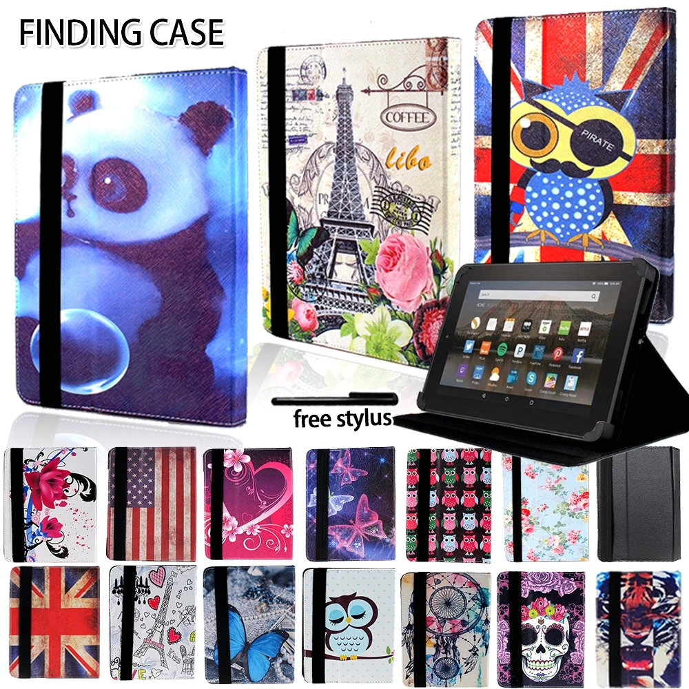 Multicolor Leather Stand Case Cover for Amazon Kindle Fire 6"/7"/8.9" Leather Tablet Stand Folio Cover Case Tablet +Stylus
Multicolor Leather Stand Case Cover for Amazon Kindle Fire 6"/7"/8.9" Leather Tablet Stand Folio Cover Case Tablet +Stylus
