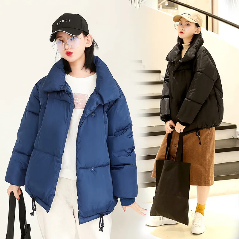 INS Short Cotton Clothes 2019 Winter New Style Korean-style WOMEN'S Wear Loose-Fit Students down Coat Small Cotton-Padded Jacket
INS Short Cotton Clothes 2019 Winter New Style Korean-style WOMEN'S Wear Loose-Fit Students down Coat Small Cotton-Padded Jacket