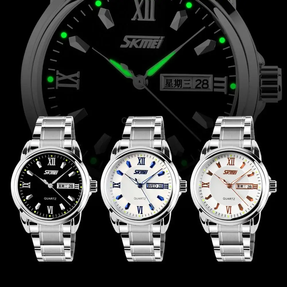 SKMEI 9082 Waterproof Weekday Date Round Dial Analog Business Men Quartz Wrist Watch Gift
SKMEI 9082 Waterproof Weekday Date Round Dial Analog Business Men Quartz Wrist Watch Gift