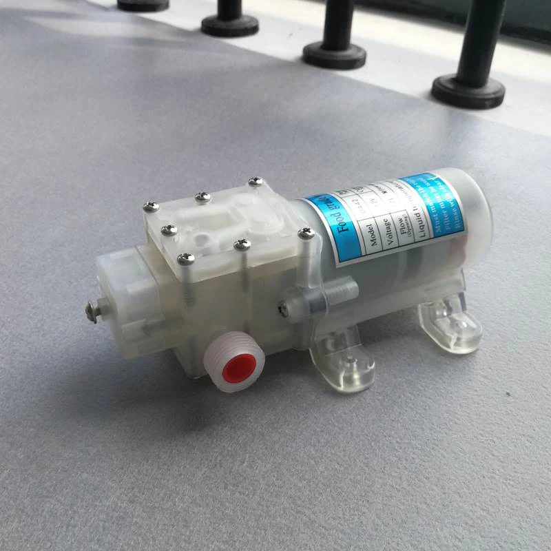 

Hot Dc 12V 70W Food Grade Self-Priming Diaphragm Water Pump with Switch Diaphragm Water Pump 6L/Min Self-Priming Booster Pump