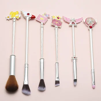 6Pcs Fashion Makeup Brushes Powder Foundation Blush Eyeshadow Eyebrow Cosmetic Makeup Brushes Set Cosmetic Tools
6Pcs Fashion Makeup Brushes Powder Foundation Blush Eyeshadow Eyebrow Cosmetic Makeup Brushes Set Cosmetic Tools
