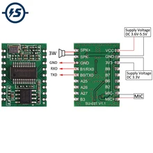 AI Intelligent Speech Recognition Module Offline Voice Control Module Recognition Chip for Air Conditional Power Socket Light
AI Intelligent Speech Recognition Module Offline Voice Control Module Recognition Chip for Air Conditional Power Socket Light