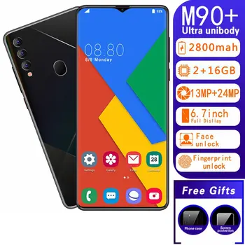 M90+ 6.7-Inch Water Drop Screen 2+16Gb Mobile Phone Smart Phone Face Recognition Technology Smart Phone
M90+ 6.7-Inch Water Drop Screen 2+16Gb Mobile Phone Smart Phone Face Recognition Technology Smart Phone