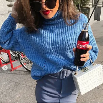 Fashion turtlenecks sweaters women winter 2019 autumn solid slim pullover female basic knitted lady's sweater jumper 
Fashion turtlenecks sweaters women winter 2019 autumn solid slim pullover female basic knitted lady's sweater jumper