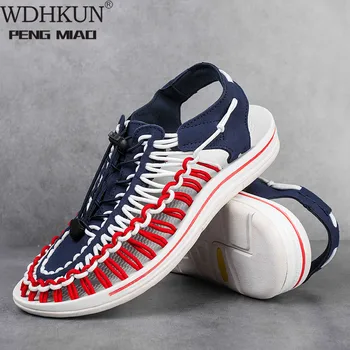 Summer Big Size 48 Men Sandals Fashion Handmade Weaving Design Breathable Casual Beach Shoes Outdoor Sandals For Men
Summer Big Size 48 Men Sandals Fashion Handmade Weaving Design Breathable Casual Beach Shoes Outdoor Sandals For Men