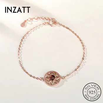 INZATT Real 925 Sterling Silver flower Bracelet For Fashion Women Party Trendy Fine Jewelry Chain Cute Accessories Gift
INZATT Real 925 Sterling Silver flower Bracelet For Fashion Women Party Trendy Fine Jewelry Chain Cute Accessories Gift