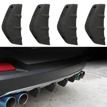 4Pcs Universal Car Rear Bumper Lip Diffuser Shark Fin Wing Spoiler Car Back Bumpe Auto Accessories
4Pcs Universal Car Rear Bumper Lip Diffuser Shark Fin Wing Spoiler Car Back Bumpe Auto Accessories