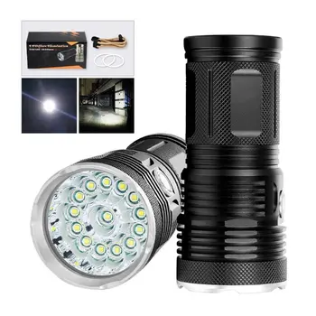 XANES EX14/EX18 T6 7500K LED 2500Lumens 3 Modes IPX5 Waterproof Flashlight 18650 Battery Lantern Lamp Torch Lanyard Spotlights
XANES EX14/EX18 T6 7500K LED 2500Lumens 3 Modes IPX5 Waterproof Flashlight 18650 Battery Lantern Lamp Torch Lanyard Spotlights
