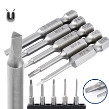 1 x Bit For Electric Screwdriver Bit Set 1.8 2 2.3 2.5 Triangle Driver S1/4 Magnetic S2 High Torque L50mm Hand Tools Electrician
1 x Bit For Electric Screwdriver Bit Set 1.8 2 2.3 2.5 Triangle Driver S1/4 Magnetic S2 High Torque L50mm Hand Tools Electrician
