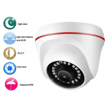 security camera High Defination 4 in 1 Infrared Night Vision CCTV Analog Waterproof TVI/AHD/CVI/CVBS Dome Camera
security camera High Defination 4 in 1 Infrared Night Vision CCTV Analog Waterproof TVI/AHD/CVI/CVBS Dome Camera