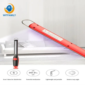 LED UV Sterilizer Lamp 6V Portable Ultraviolet Disinfection Lamp UVC Germicidal Lamp Kill Mite Light Home Bactericidal Lamp
LED UV Sterilizer Lamp 6V Portable Ultraviolet Disinfection Lamp UVC Germicidal Lamp Kill Mite Light Home Bactericidal Lamp