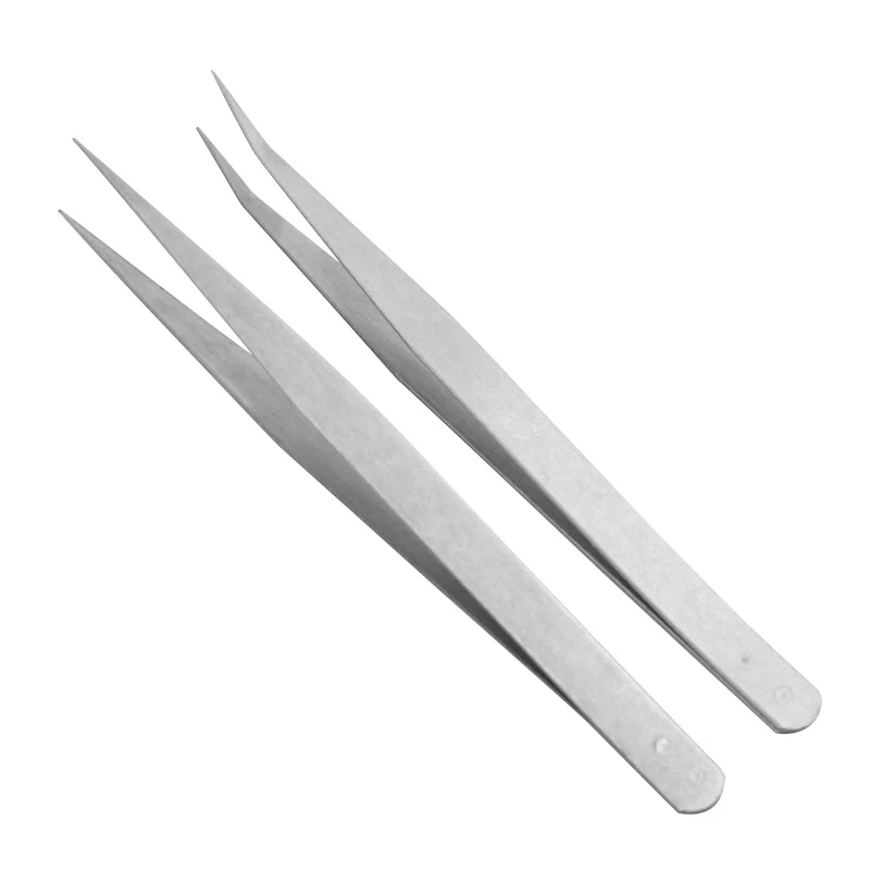 Bent Straight Precision Stainless Steel Tweezers Hand Tool Antimagnetic Industrial Tweezers For Mobile Phone Repair Manual Diy
Bent Straight Precision Stainless Steel Tweezers Hand Tool Antimagnetic Industrial Tweezers For Mobile Phone Repair Manual Diy