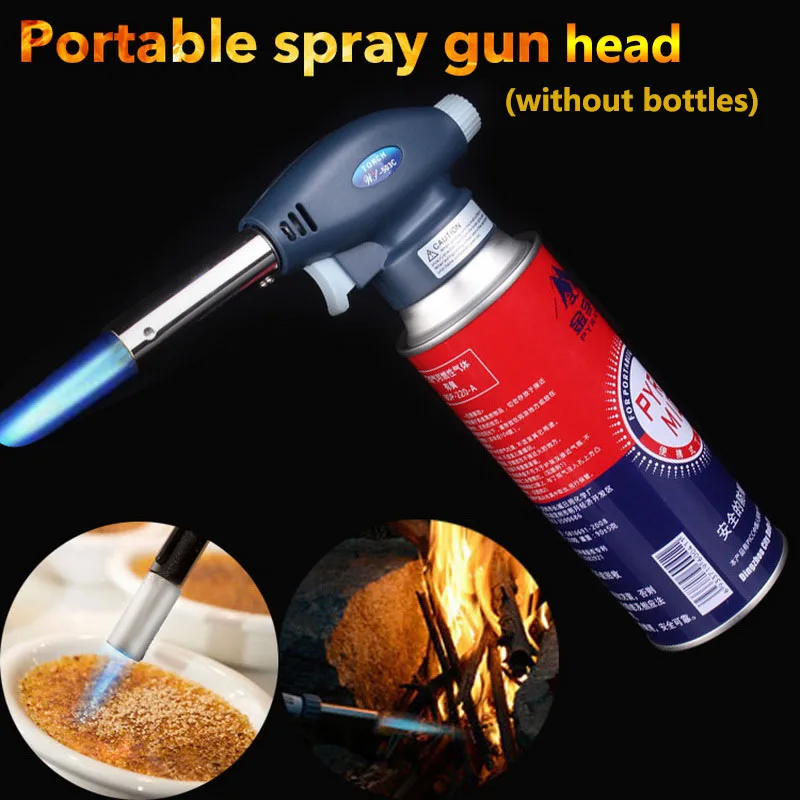 Metal Flame Gas Head Torch Blow Torch Cooking AutoIgnition Tourist Welding-Burner Heating Portable Welding Gas Burner Lighter
Metal Flame Gas Head Torch Blow Torch Cooking AutoIgnition Tourist Welding-Burner Heating Portable Welding Gas Burner Lighter