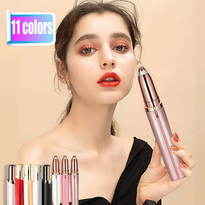 2019 upgrade mini Electric Eyebrow Trimmer Lipstick Brows Pen Hair Remover Painless Eye brow Razor Epilator Eyebrow Epilator
2019 upgrade mini Electric Eyebrow Trimmer Lipstick Brows Pen Hair Remover Painless Eye brow Razor Epilator Eyebrow Epilator