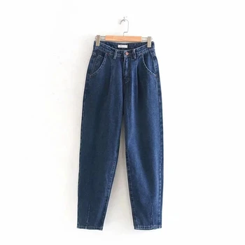 Jeans Woman Blue High Waist Boyfriend Jeans Vintage Denim Pants Streetwear Long Ripped Jeans Ladies Stretch Trousers Denim 2020
Jeans Woman Blue High Waist Boyfriend Jeans Vintage Denim Pants Streetwear Long Ripped Jeans Ladies Stretch Trousers Denim 2020