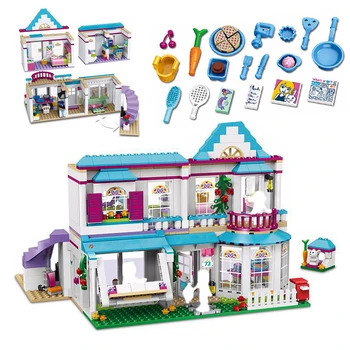Compatible with Friends Sets 41314 Stephanie's House with Figures MOC Model Building Blocks Girls Toys Gifts
Compatible with Friends Sets 41314 Stephanie's House with Figures MOC Model Building Blocks Girls Toys Gifts