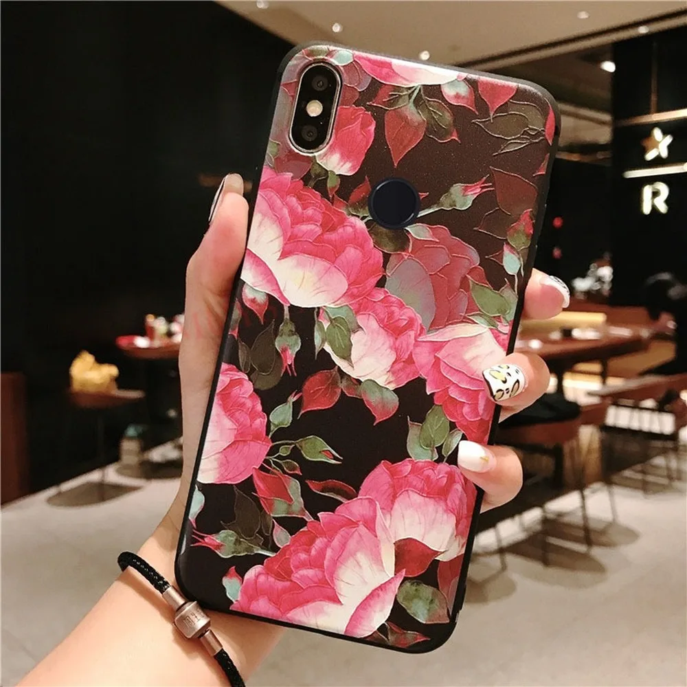 3D Embossed Flowers Phone Case for Redmi Note 8 Coque Note 7 Pro Note 6 Pro 6A 4X Soft Silicone Cover for Mi9 Mi 8 A1 A2 6X Capa
3D Embossed Flowers Phone Case for Redmi Note 8 Coque Note 7 Pro Note 6 Pro 6A 4X Soft Silicone Cover for Mi9 Mi 8 A1 A2 6X Capa