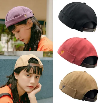 Fashion Men Street Casual Docker Cap Sailor Biker Hat Loop Women Beanie Brimless Cap Unisex Pumpkin Black Beanies Male Hat Caps
Fashion Men Street Casual Docker Cap Sailor Biker Hat Loop Women Beanie Brimless Cap Unisex Pumpkin Black Beanies Male Hat Caps