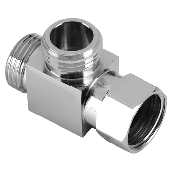 Botique-Brass 3 Way Water Diverter Adapter Quickly Installation Bathroom Shower Bidet Angle Replacement Valve Connector
Botique-Brass 3 Way Water Diverter Adapter Quickly Installation Bathroom Shower Bidet Angle Replacement Valve Connector