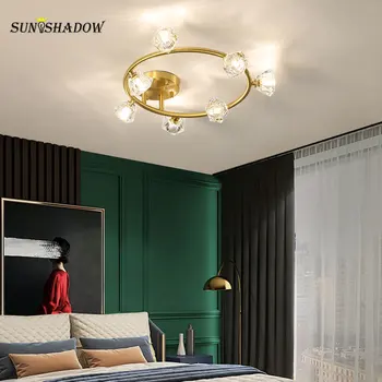 Nordic Crystal Chandelier Lights For Living room Dining room Bedroom Restaurant Luxury Decor Ceiling Chandelier lamp Luminares
Nordic Crystal Chandelier Lights For Living room Dining room Bedroom Restaurant Luxury Decor Ceiling Chandelier lamp Luminares