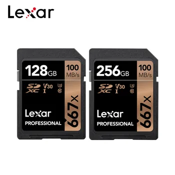 Lexar 667x SD Card Max Reading Speed 100MB/S 128GB U3 UHS-I Class 10 V30 256GB Flash Memory Card For Full-HD 4K Camera
Lexar 667x SD Card Max Reading Speed 100MB/S 128GB U3 UHS-I Class 10 V30 256GB Flash Memory Card For Full-HD 4K Camera