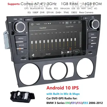 Android 10 for BMW E90 E91 E92 E93 M3 Stereo Head Unit Car GPS Sat Nav Radio BT Mirror Link OBD2 DVR RDS DAB 4G WIFI DTV Canbus
Android 10 for BMW E90 E91 E92 E93 M3 Stereo Head Unit Car GPS Sat Nav Radio BT Mirror Link OBD2 DVR RDS DAB 4G WIFI DTV Canbus