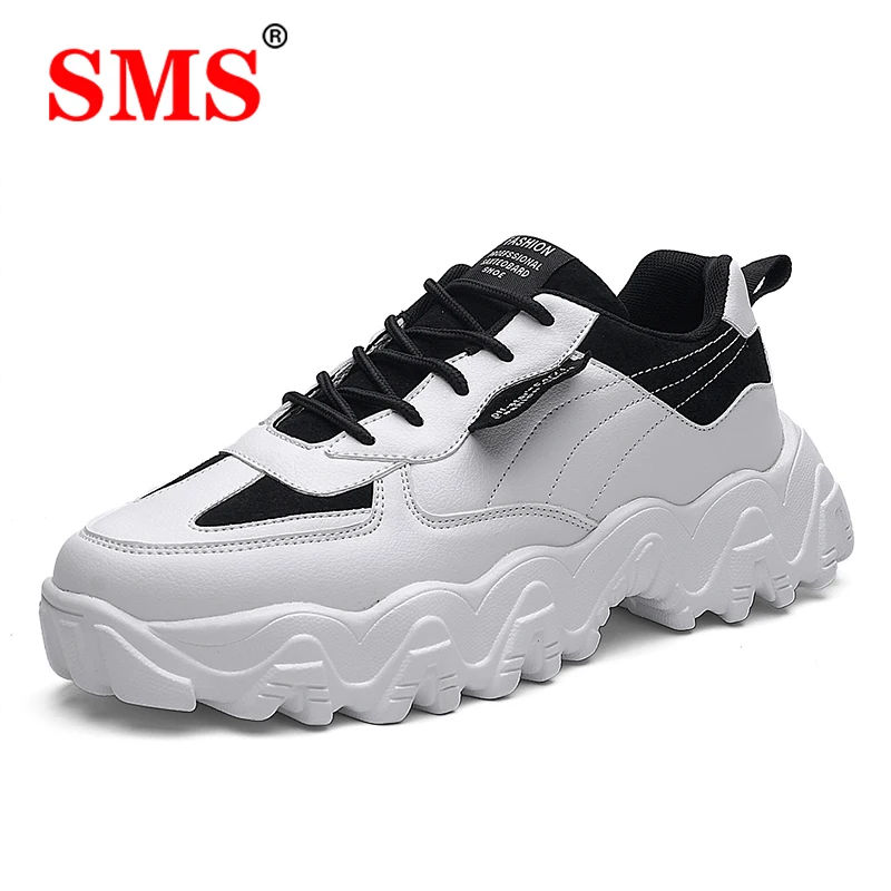 SMS Men Shoes Chunky Sneakers Fashion Platform Sneakers Light Breathable Running Shoes Casual Shoes Leather Sports Dad Shoes
SMS Men Shoes Chunky Sneakers Fashion Platform Sneakers Light Breathable Running Shoes Casual Shoes Leather Sports Dad Shoes
