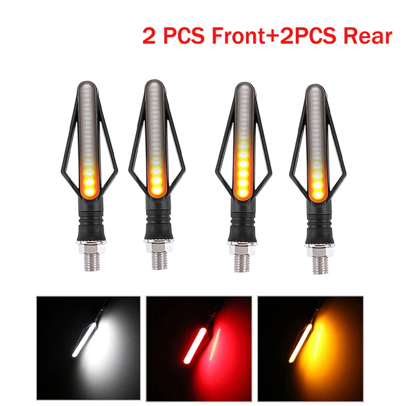 Universal Motorcycle turn signal Lights Flowing flicker led Blinkers Flasher FOR honda cbr 1100 xx vtr1000f yamaha fazer 1000
Universal Motorcycle turn signal Lights Flowing flicker led Blinkers Flasher FOR honda cbr 1100 xx vtr1000f yamaha fazer 1000