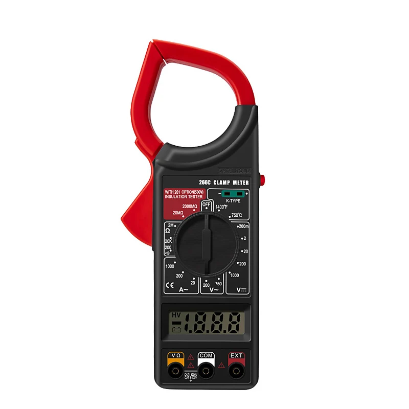 Digital Handheld Professional Multimeter Clamp Meter Ammeter Voltmeter, Circuit Testing Instrument, Comprobador De Corriente
Digital Handheld Professional Multimeter Clamp Meter Ammeter Voltmeter, Circuit Testing Instrument, Comprobador De Corriente