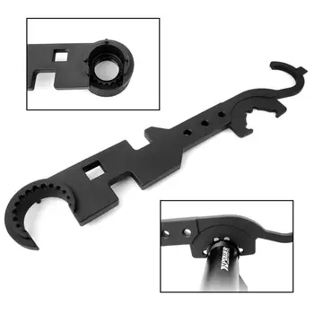 AR15 / M4 Tool Wrench Field Multi-function Wrench Steel AR Outdoor Heavy Duty Multi Combo Purpose All Steel Metal wrench
AR15 / M4 Tool Wrench Field Multi-function Wrench Steel AR Outdoor Heavy Duty Multi Combo Purpose All Steel Metal wrench