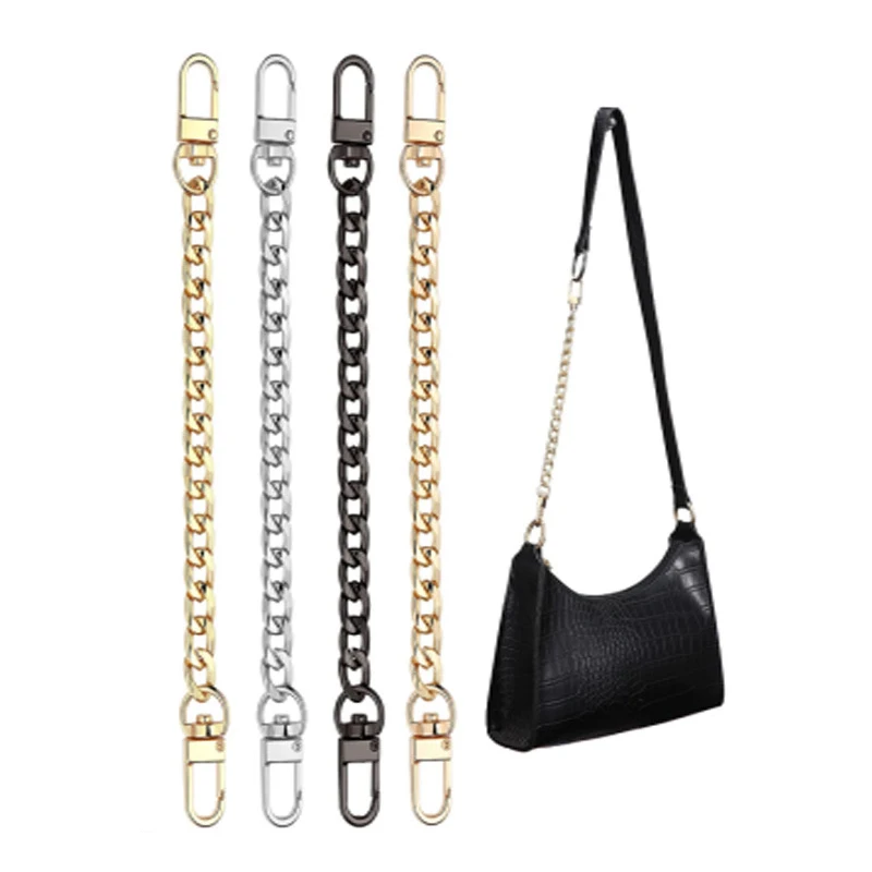 20Cm Metal Bag Chain Replacement Extension Chain For Shoulder Crossbody Bags Handbags Purses Handle Chain Bag Parts Accessories 
20Cm Metal Bag Chain Replacement Extension Chain For Shoulder Crossbody Bags Handbags Purses Handle Chain Bag Parts Accessories